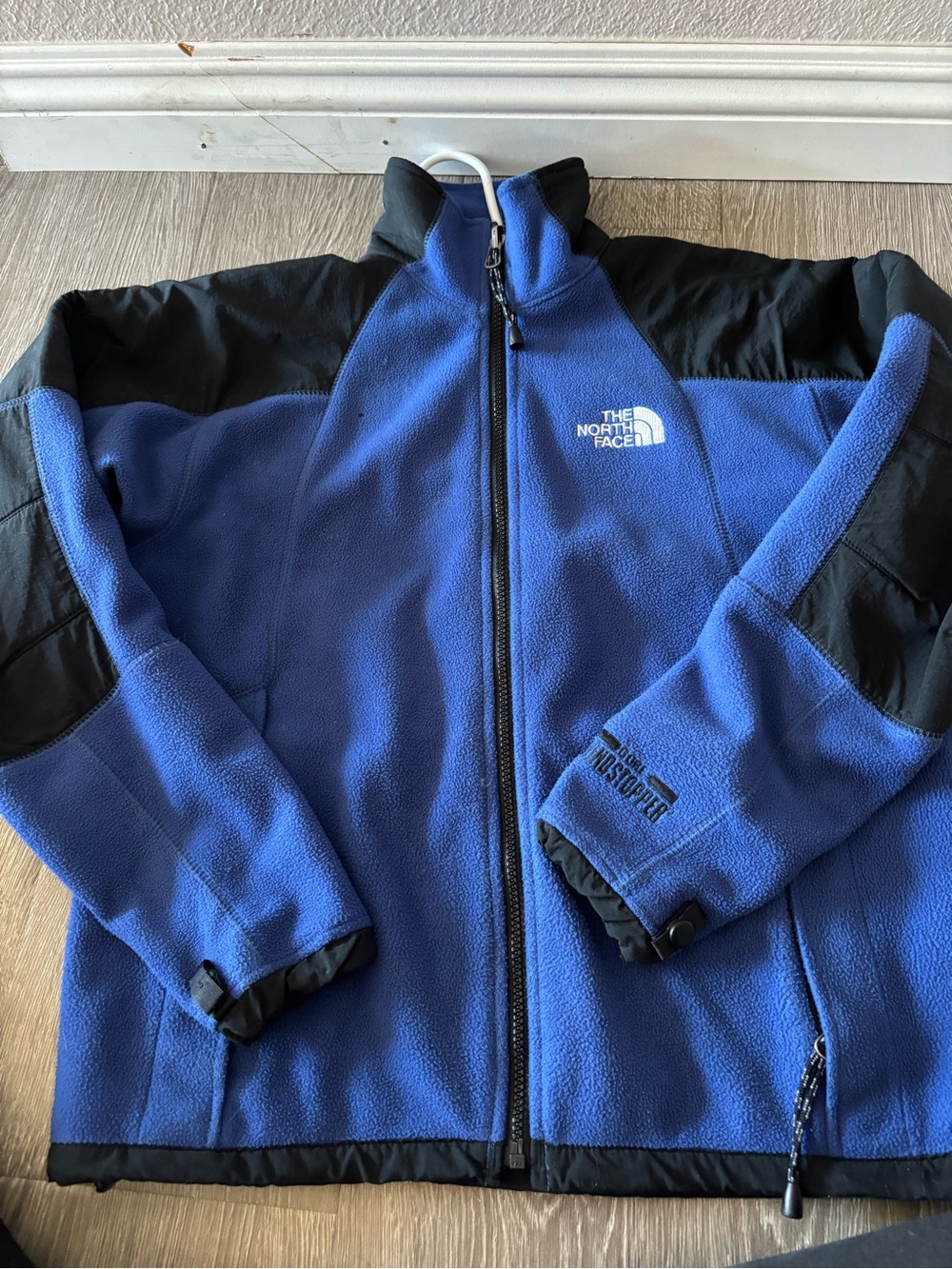 The North Face women’s goretex Fleece canvas mixed jacket size small